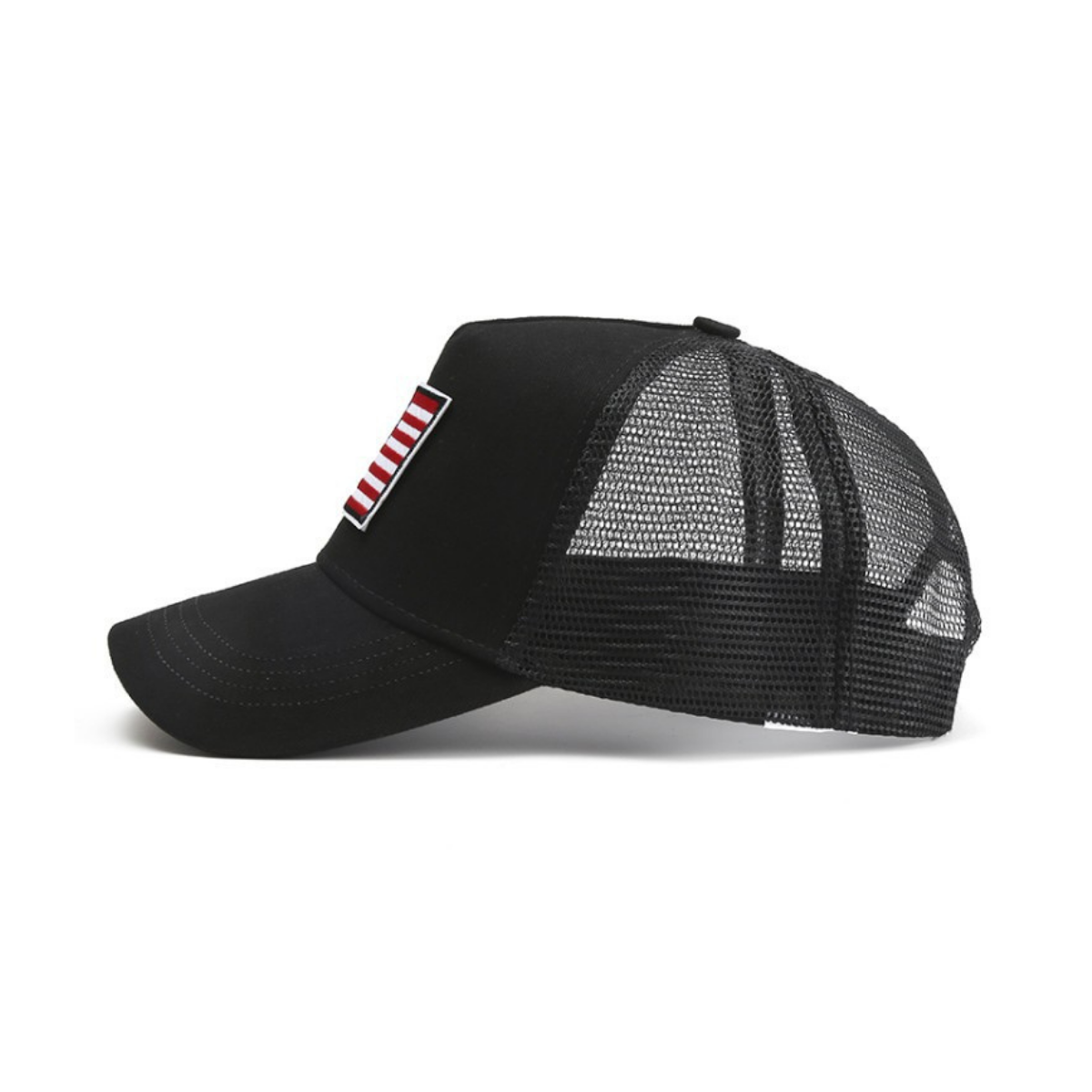 JupiterGear American Flag Trucker Hat with Adjustable Strap |