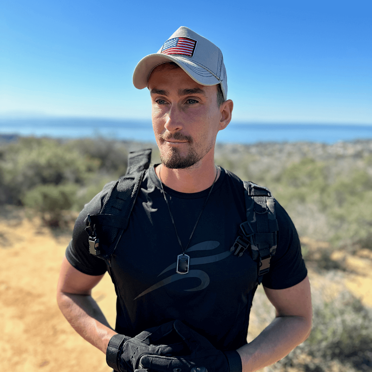 JupiterGear American Flag Trucker Hat with Adjustable Strap |