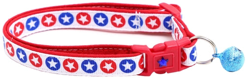 Star Spangled Breakaway Cat Collar