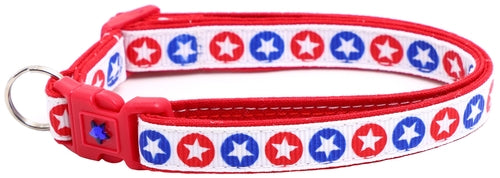 Star Spangled Breakaway Cat Collar