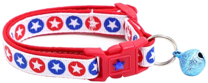 Star Spangled Breakaway Cat Collar