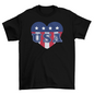 USA heart t-shirt