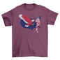 American flag eagle t-shirt