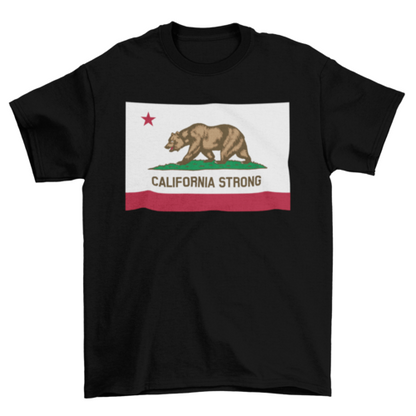 California Strong T-shirt Design