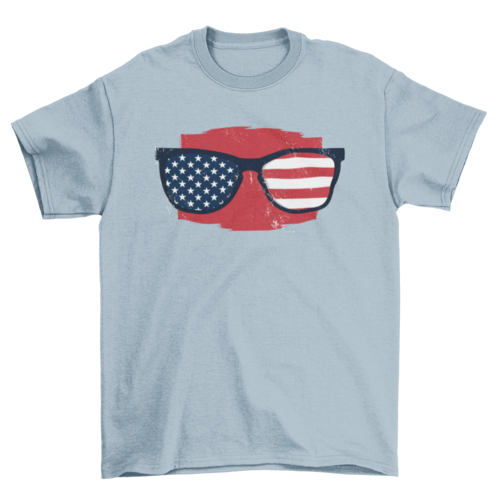 USA sunglasses t-shirt design