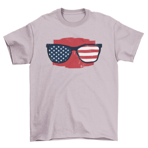 USA sunglasses t-shirt design