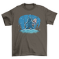 Astronaut moon landing t-shirt