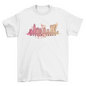Austin Texas Watercolor Skyline T-shirt