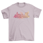 Austin Texas Watercolor Skyline T-shirt