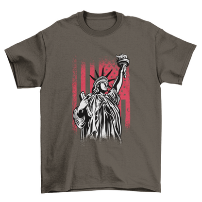 Statue of liberty usa t-shirt