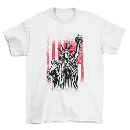 Statue of liberty usa t-shirt
