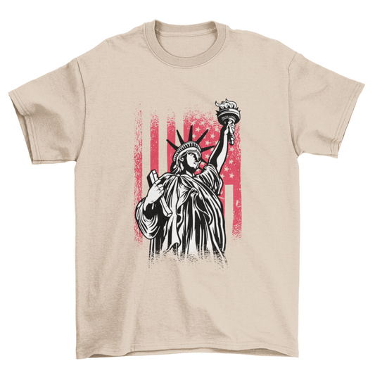 Statue of liberty usa t-shirt