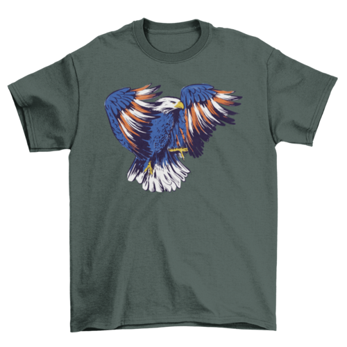 Cute American Eagle Illustration t-shirt