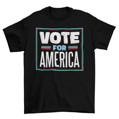 Vote for america t-shirt design