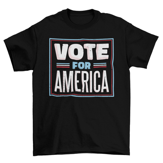 Vote for america t-shirt design
