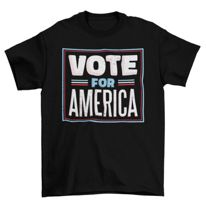 Vote for america t-shirt design