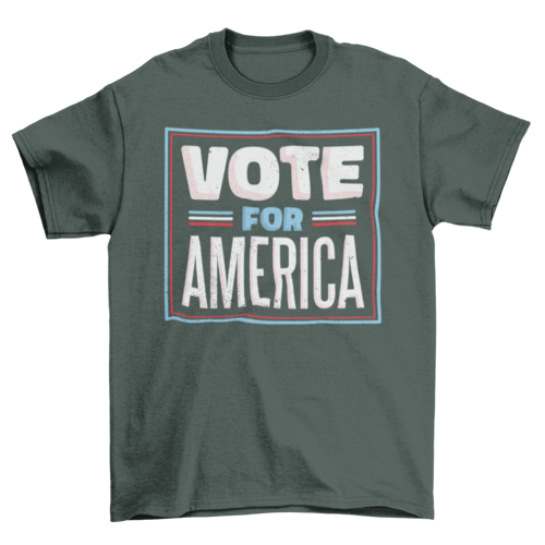 Vote for america t-shirt design