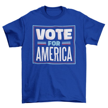 Vote for america t-shirt design