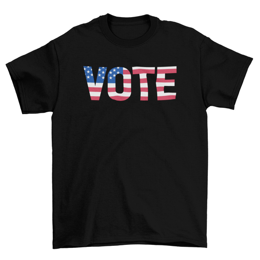 Vote usa t-shirt design