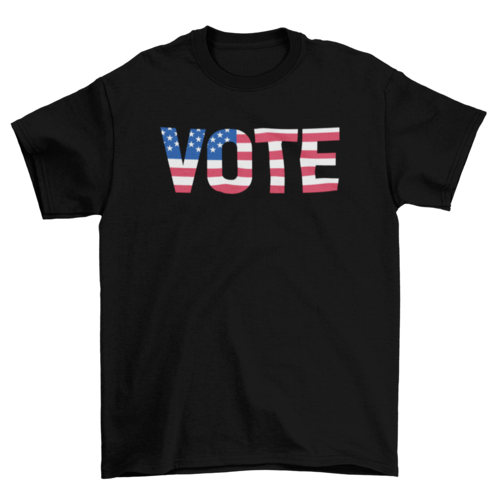 Vote usa t-shirt design