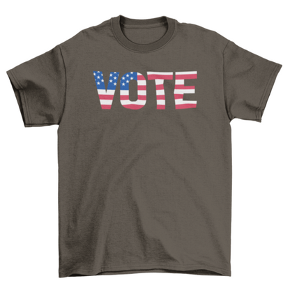 Vote usa t-shirt design