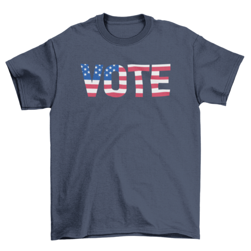 Vote usa t-shirt design