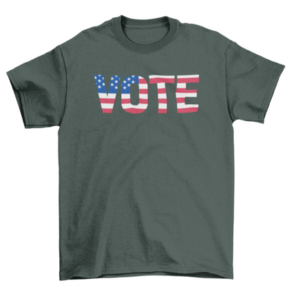 Vote usa t-shirt design