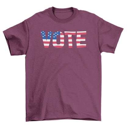 Vote usa t-shirt design