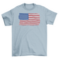 Usa flag grunge t-shirt