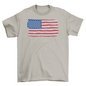 Usa flag grunge t-shirt
