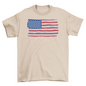 Usa flag grunge t-shirt