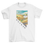 Nevada state landscape t-shirt