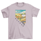Nevada state landscape t-shirt