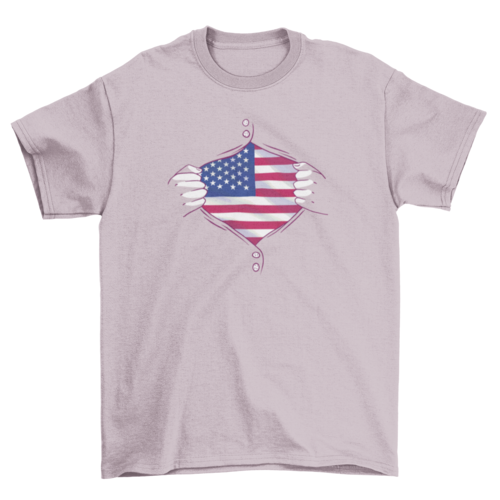 USA country flag shirt t-shirt