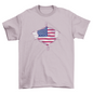 USA country flag shirt t-shirt