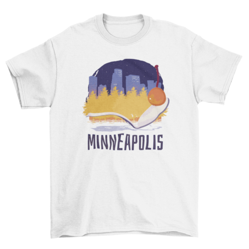 Minneapolis skyline t-shirt