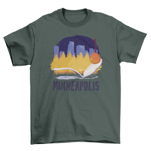 Minneapolis skyline t-shirt