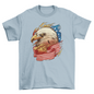 USA eagle flag t-shirt
