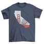 California State map t-shirt