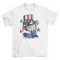 4th of July gnome t-shirt