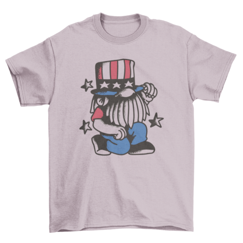 4th of July gnome t-shirt