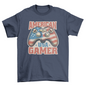 Joystick with american flag t-shirt
