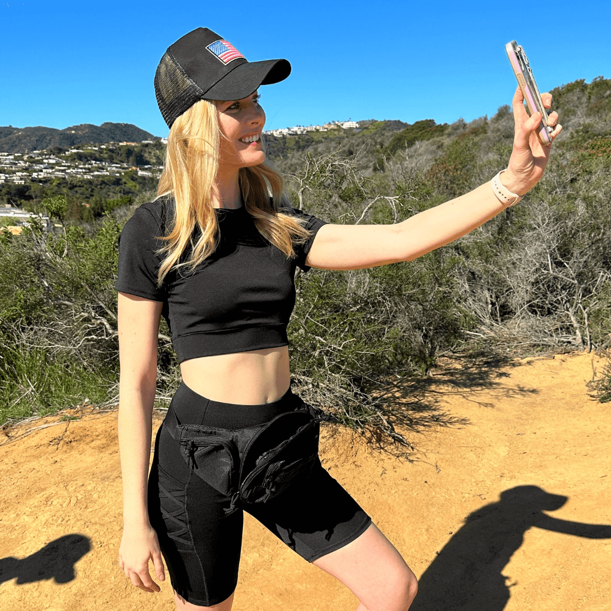 JupiterGear American Flag Trucker Hat with Adjustable Strap |